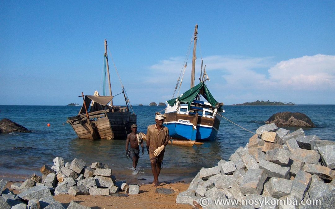 Le granit de Nosy Komba
